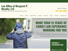 Tablet Screenshot of mollymurphylaw.com